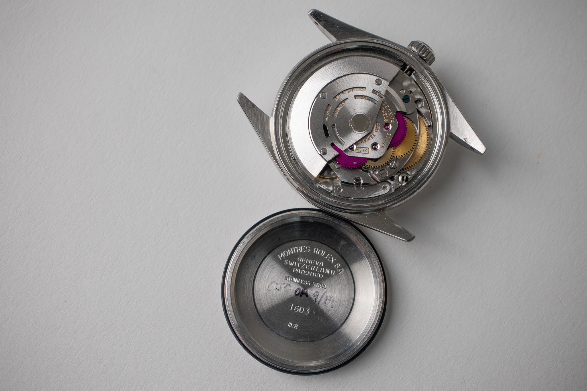 Rolex Datejust 1603 Shantung Mosaic Dial