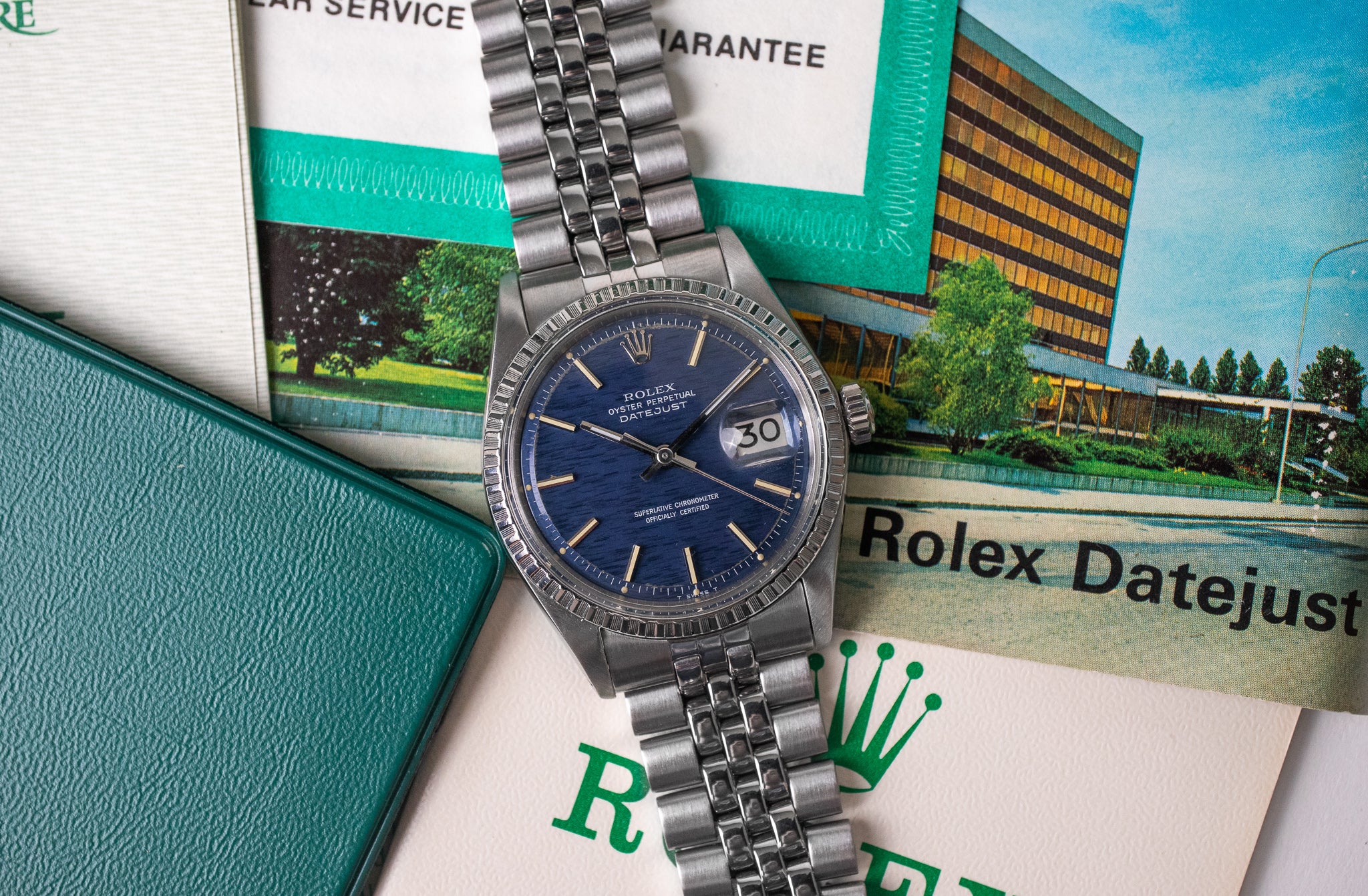 Rolex Datejust 1603 Shantung Mosaic Dial – Belmont Watches