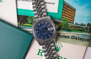 Rolex Datejust 1603 Shantung Mosaic Dial