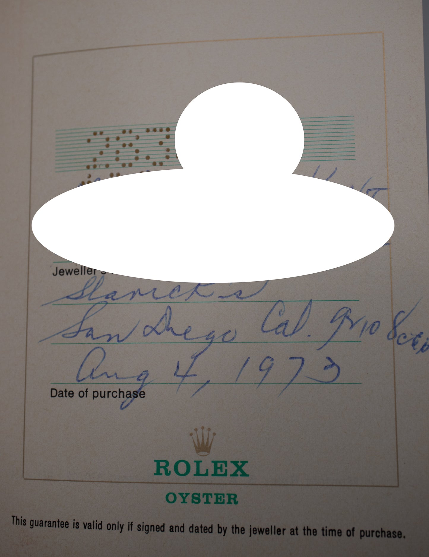 Rolex Datejust 1603 Shantung Mosaic Dial