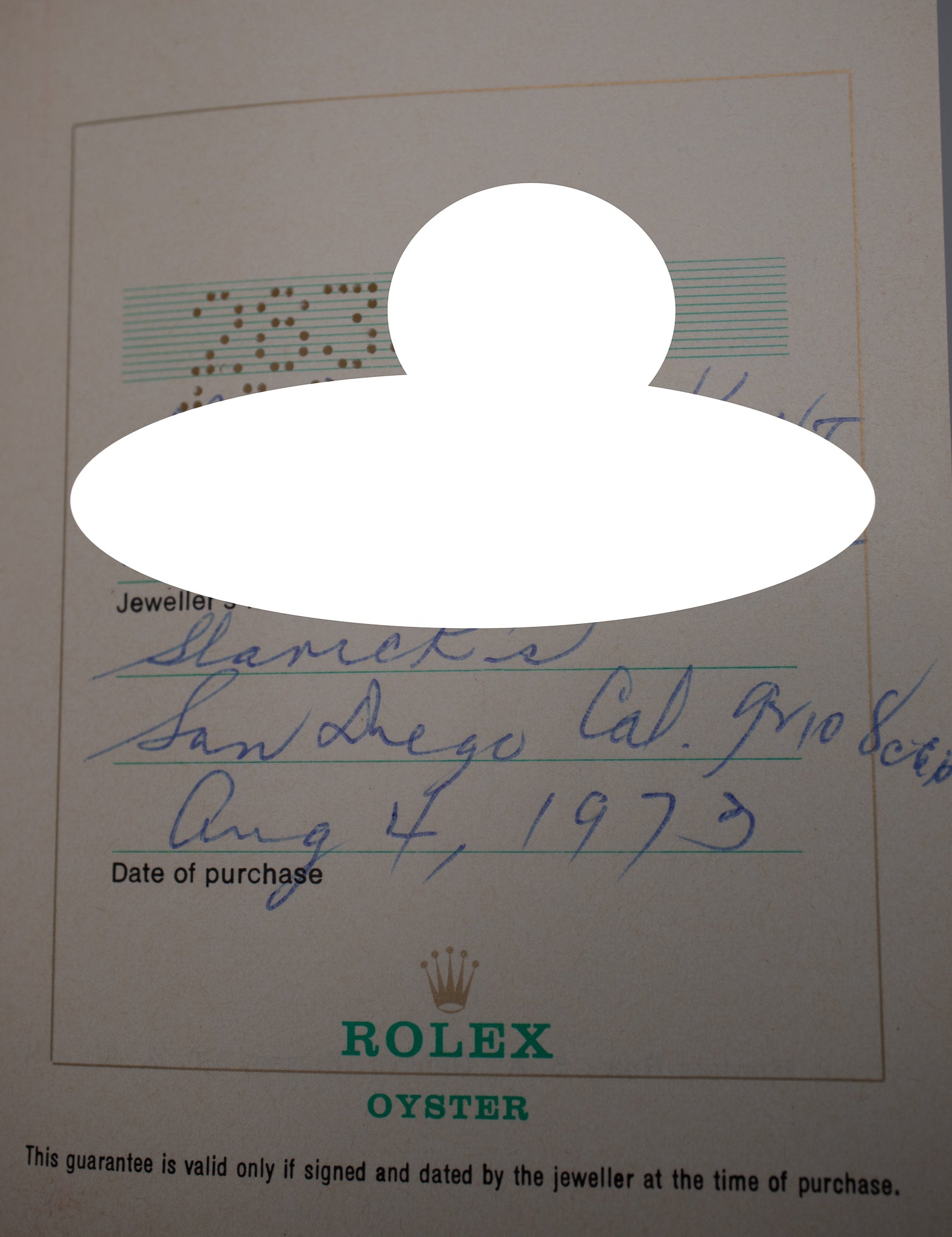 Rolex Datejust 1603 Shantung Mosaic Dial