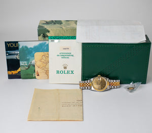 Rolex Datejust 16233 "Houndstooth"