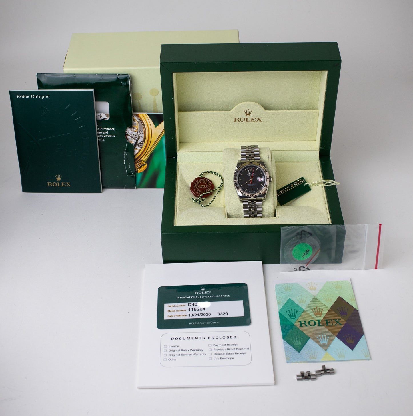 Rolex Datejust Turn-O-Graph 116264