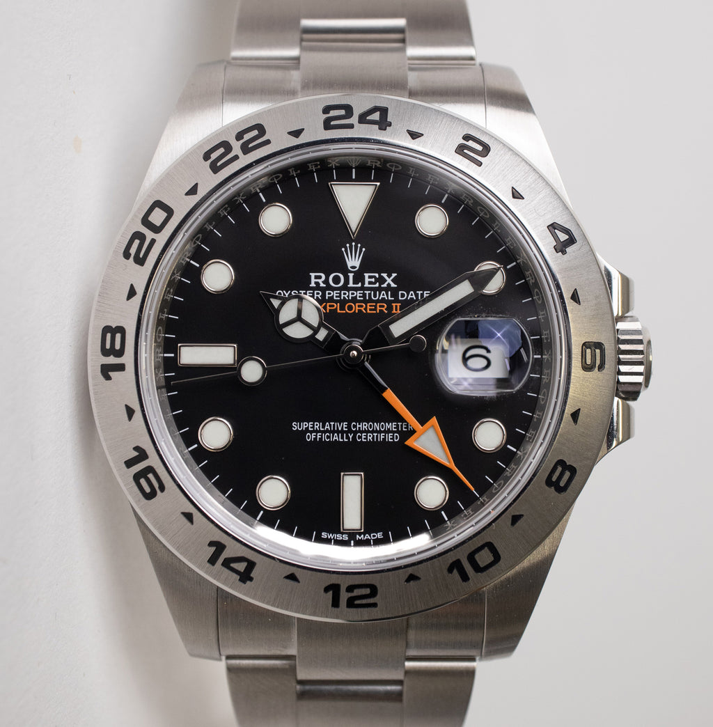 Rolex Explorer II 216570 Black Dial