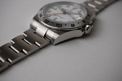 Rolex Explorer II 216570 White Dial