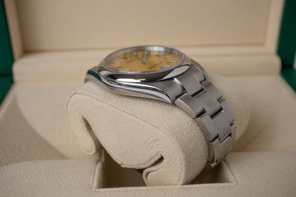 Rolex OP 41 Mustard Yellow 124300