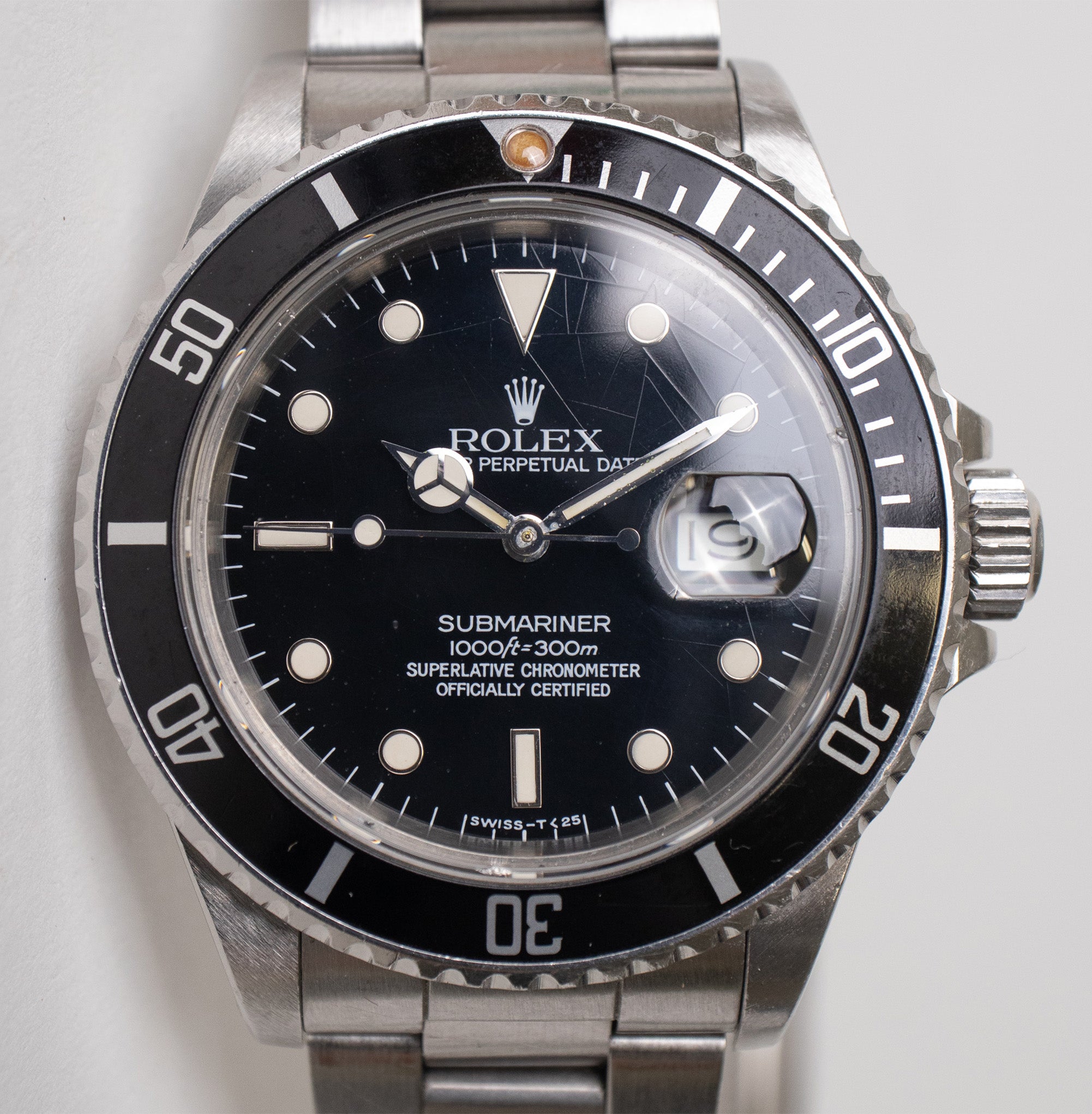 RolexSubmariner16800SpiderDial