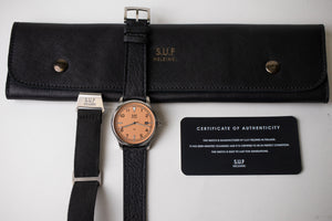 SUF Helsinki 180 Frosted Salmon Dial