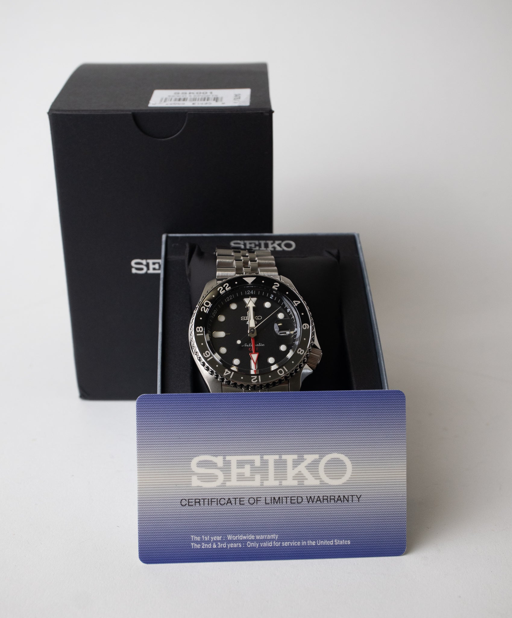 Seiko 5 SSK001 GMT Sport – Belmont Watches