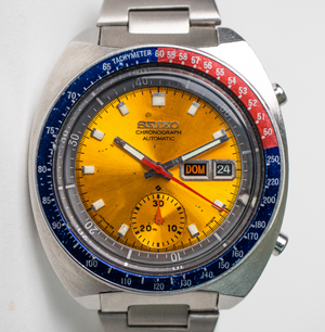 Seiko 6139-6002 Pogue Yellow Dial