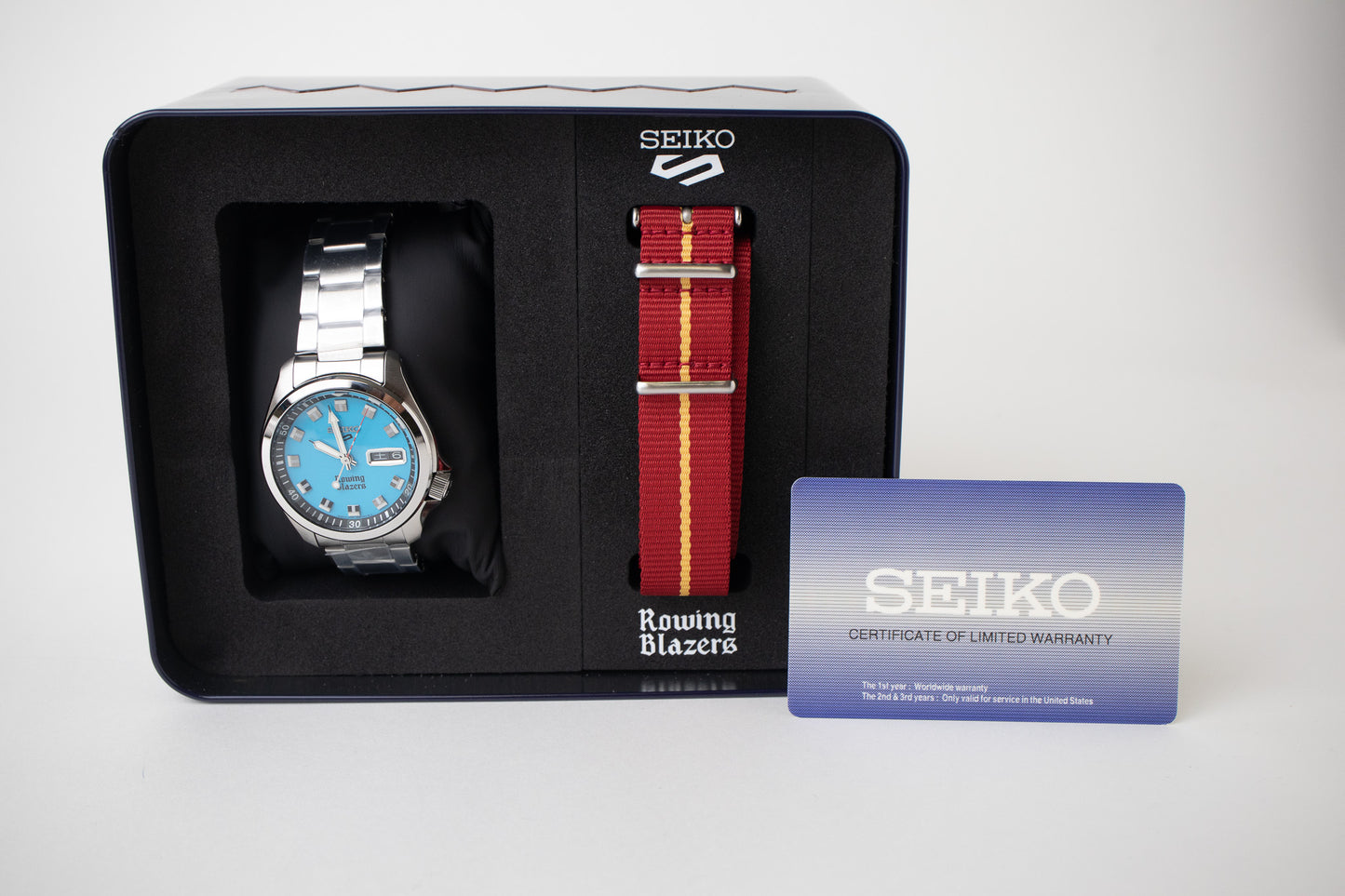 Seiko Rowing Blazers X Seiko 5 Azure