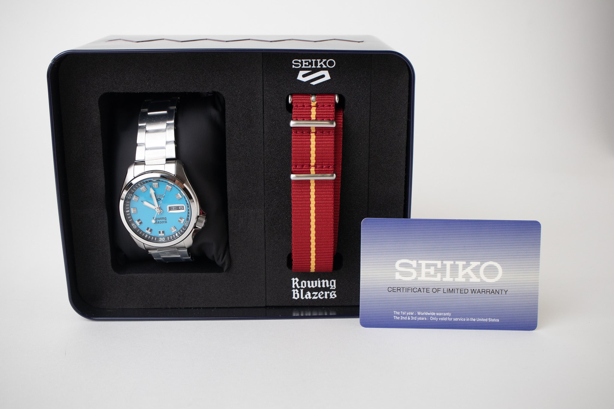 Seiko Rowing Blazers X Seiko 5 Azure