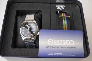 Seiko Rowing Blazers X Seiko 5 Black