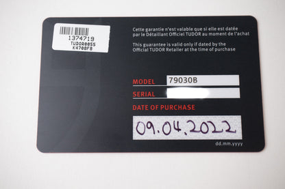 Tudor Black Bay 58 Blue 79030B
