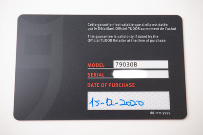 Tudor Black Bay 58 Blue