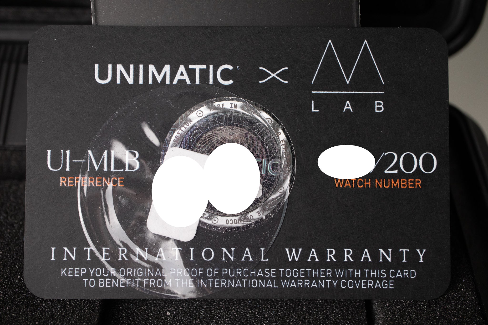 Unimatic x Massena LAB U1-MLB