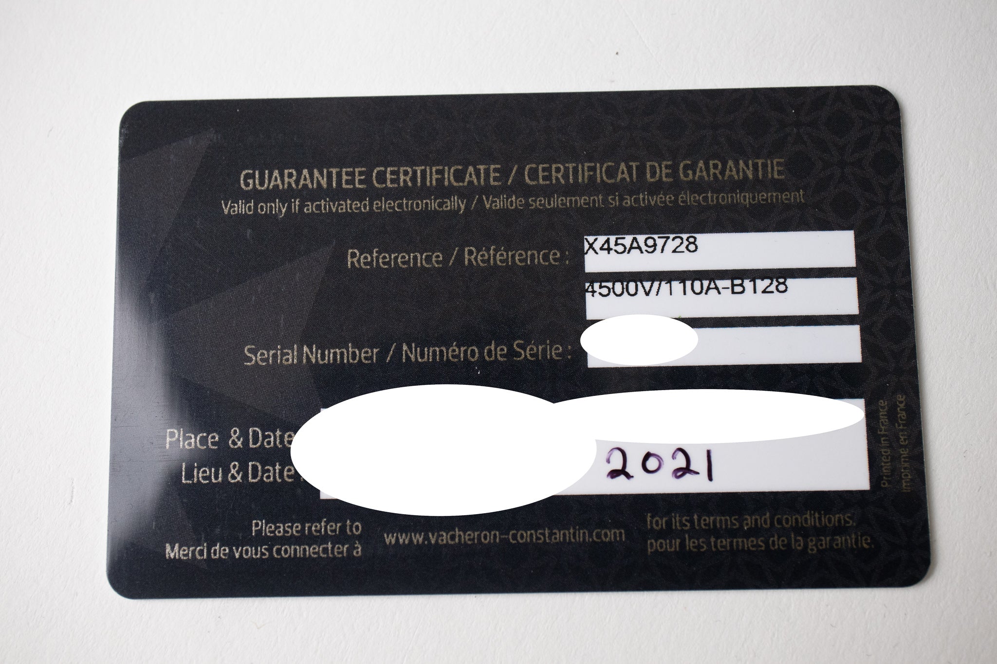 Vacheron Constantin Overseas