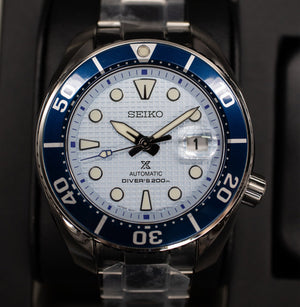 Seiko Prospex Sumo Ice Blue Dial SPB179