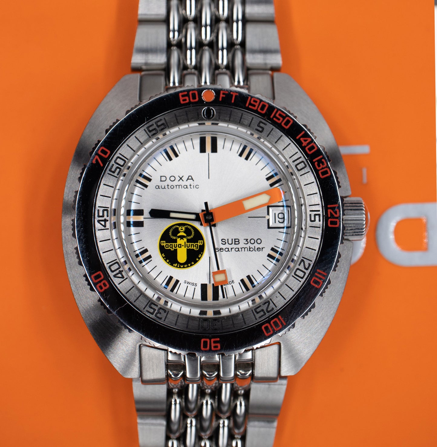 Pre-Owned Doxa Sub 300 Searambler ‘Silver Lung’ Limited Reissue Anniversary