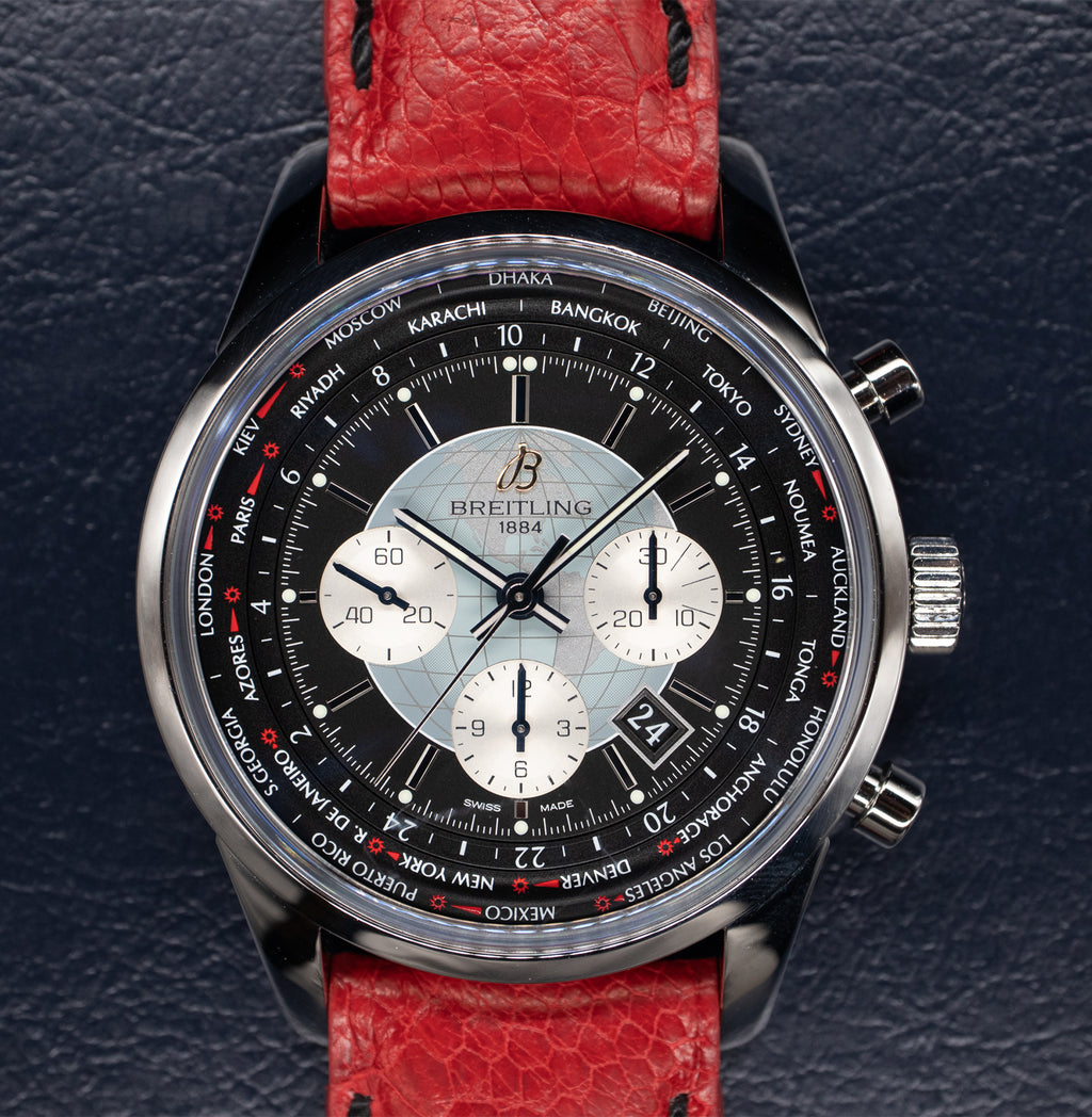 Breitling Transocean Unitime Chronograph AB0510