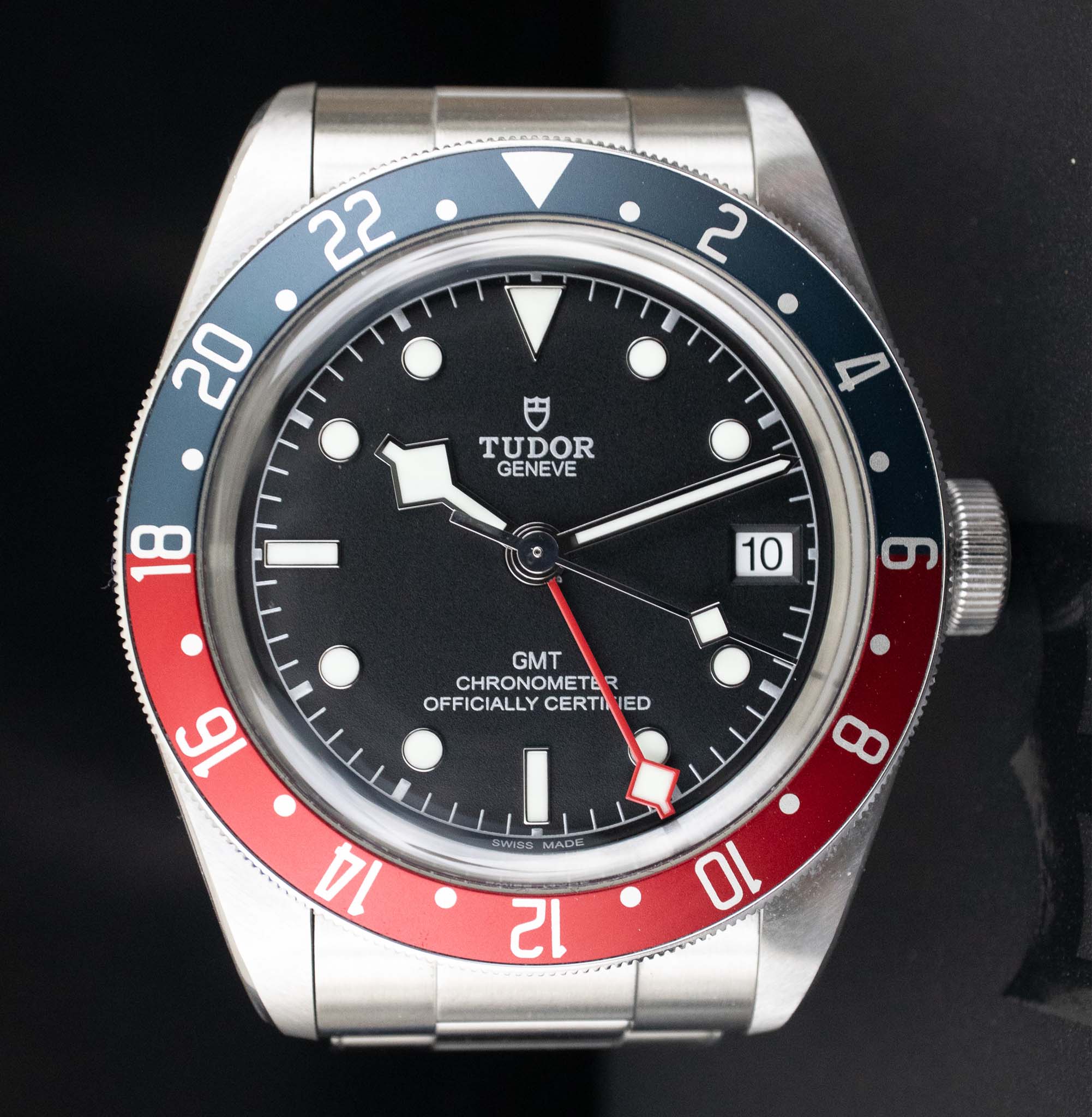 Pre Owned Tudor Black Bay GMT Pepsi Belmont Watches