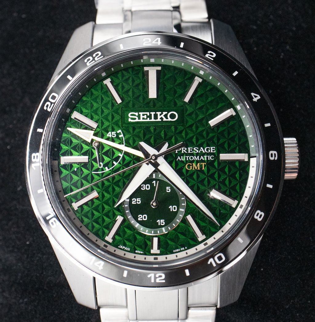 Seiko Presage Sharp Edge SPB219J1 Green Dial