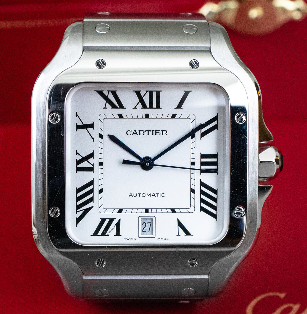 Pre-Owned Cartier Santos Large WSSA0009