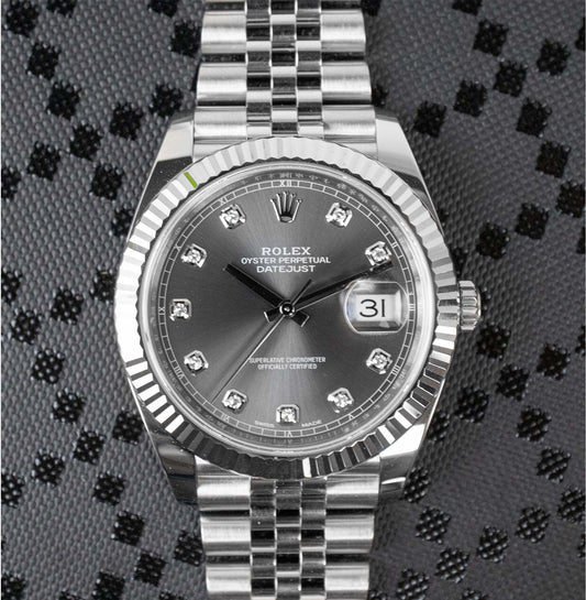 Pre-Owned: Rolex Datejust 126334 41mm Diamond Dial