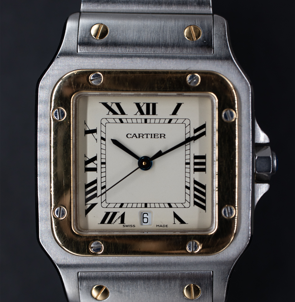 Pre-Owned Cartier Watch Santos De Galbee