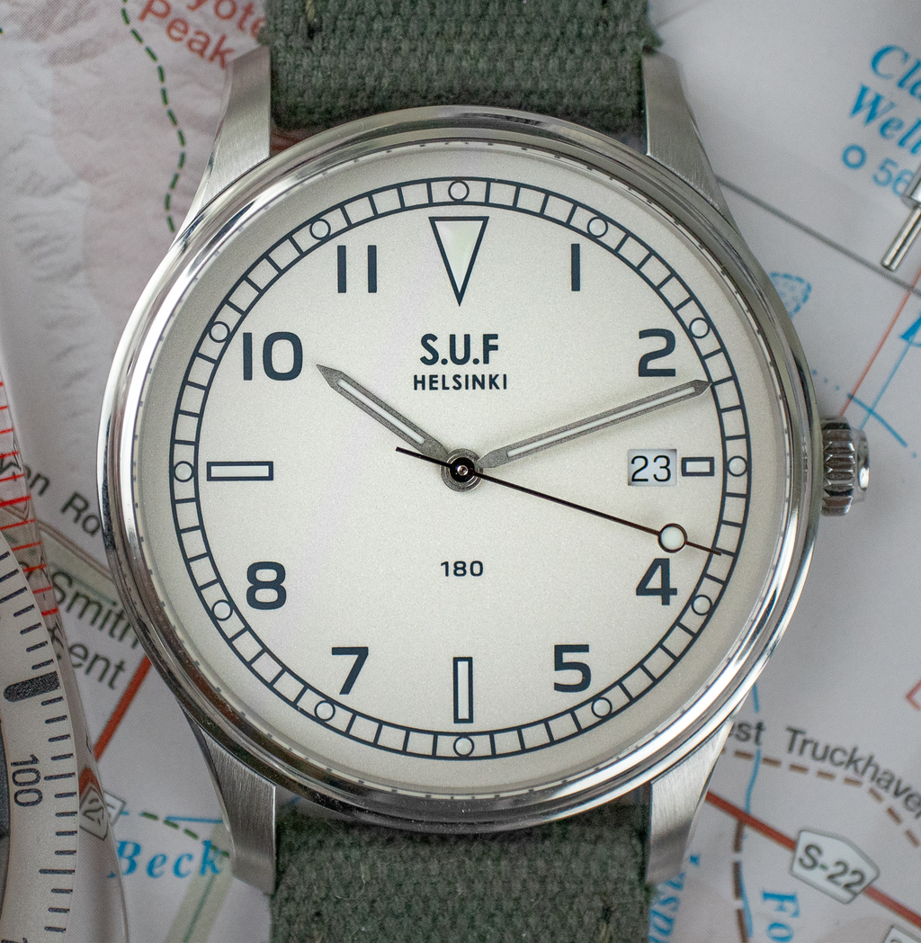 Pre-Owned: SUF Helsinki 180 Sarpaneva White Dial