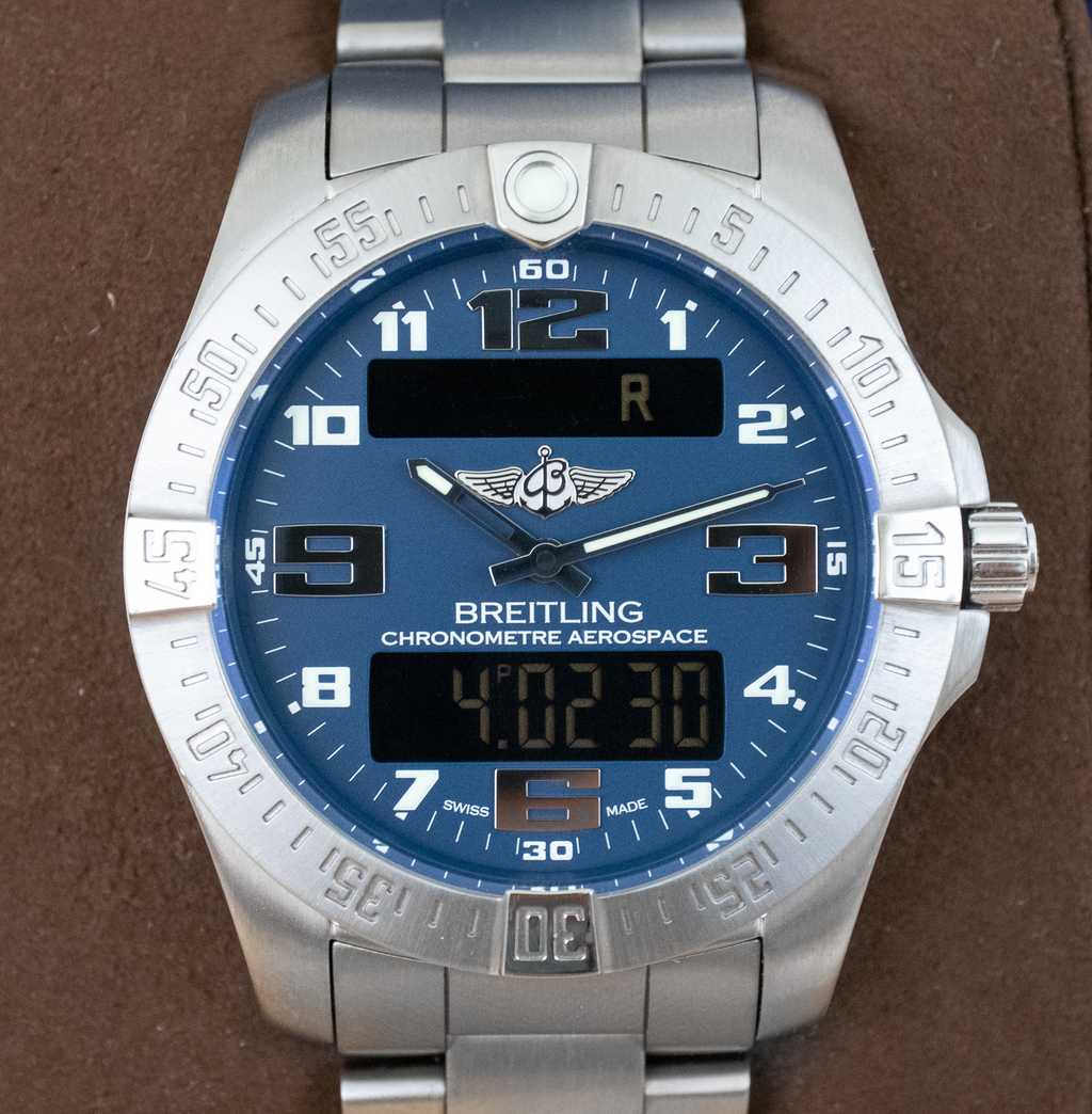 Pre-Owned: Breitling E79363 Aerospace Evo Titanium