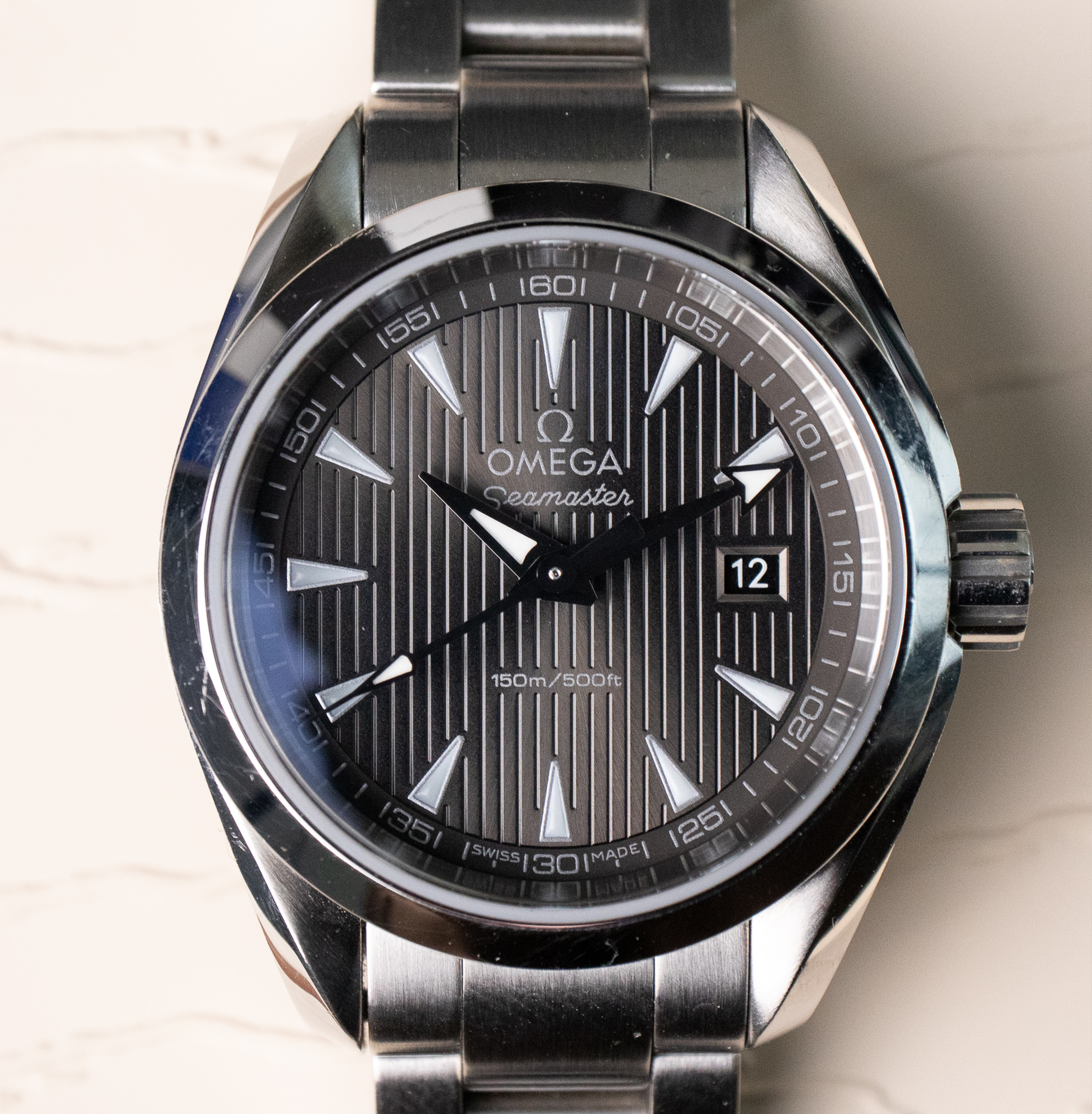 Seamaster aqua terra quartz on sale