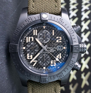 Pre-Owned: Breitling Super Avenger ll Blacksteel