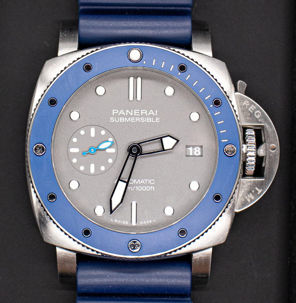 Panerai Submersible Gray Men's Watch - PAM00959