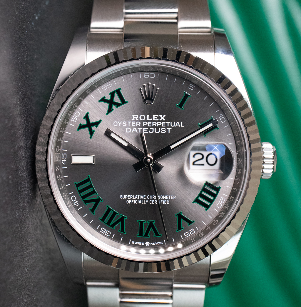 Pre-Owned: Rolex Datejust Wimbledon