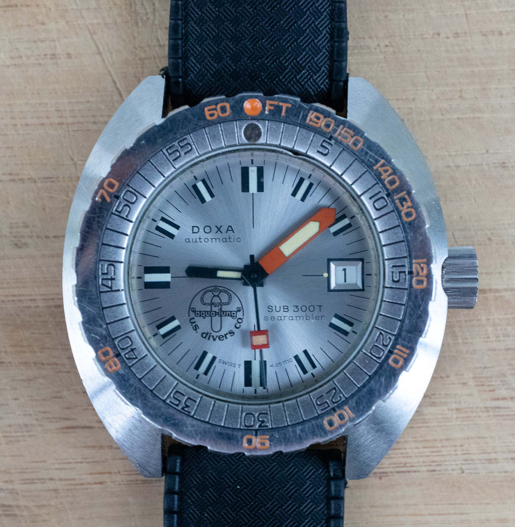 Pre-Owned: Doxa Vintage US Divers Aqua-Lung Searambler 300T