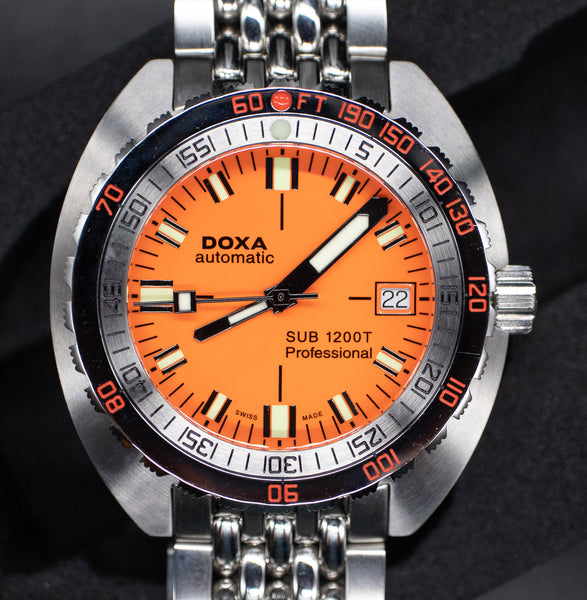 Limited Edition Doxa Sub 1200T Professional Belmont Watches