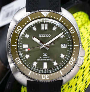 Seiko Prospex Captain Willard Green Dial SPB153 Turtle